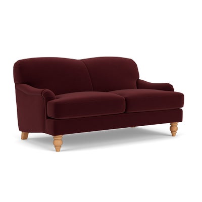 Large 2 Seater - Dark Rosehip - Matt Velvet