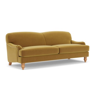 4 Seater - Mustard - Matt Velvet