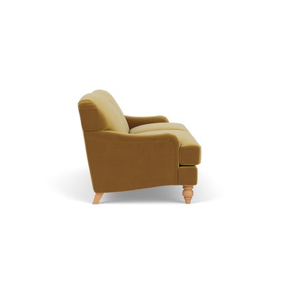 4 Seater - Mustard - Matt Velvet