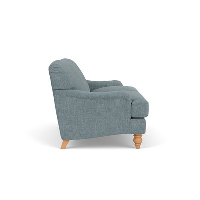 3 Seater - Teal Marl - Rustic Weave