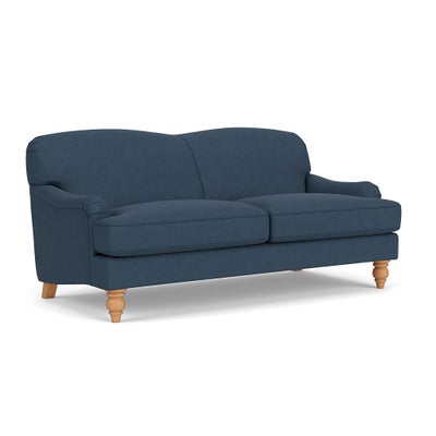 3 Seater - Indigo - House Linen Mix