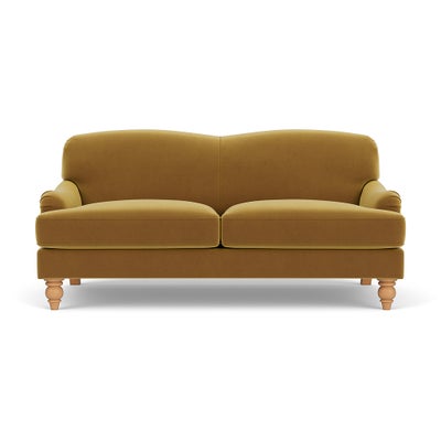 3 Seater - Mustard - Matt Velvet