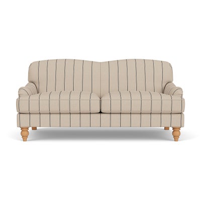 3 Seater - Charcoal - Compton Stripe