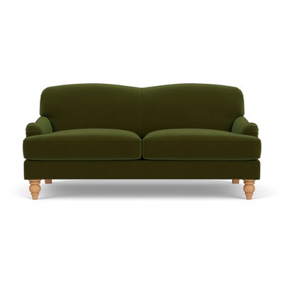 3 Seater - Forest Green - Matt Velvet