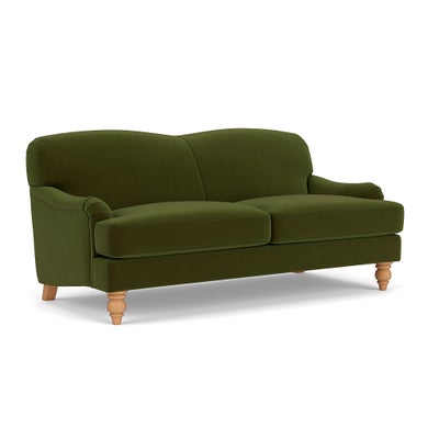 3 Seater - Forest Green - Matt Velvet