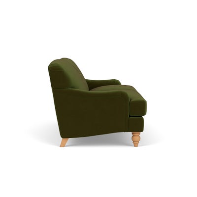 3 Seater - Forest Green - Matt Velvet