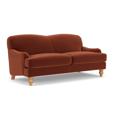 3 Seater - Brick - Matt Velvet