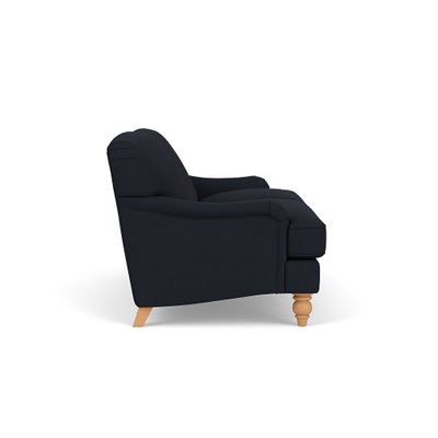 3 Seater - Ink - House Linen Mix