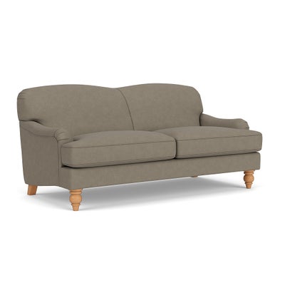 3 Seater - Mid Grey - House Linen Mix