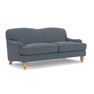 3 Seater - Indigo - Rustic Weave