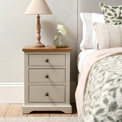 3 Drawer Bedside Table