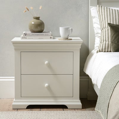 Set of 2 Jumbo Bedside Tables