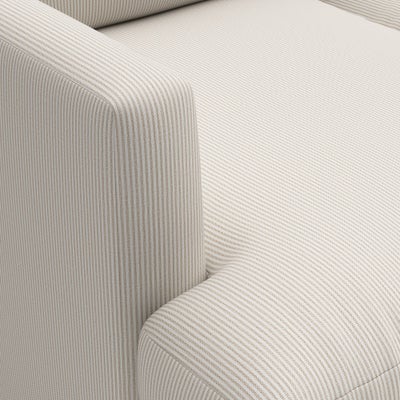 Large 2 Seater - Natural - Broadway Stripe