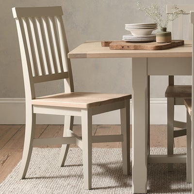 Wooden Seat Dining Chair