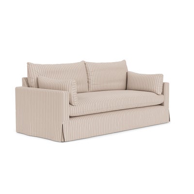 4 Seater - Flax - Kingham Stripe