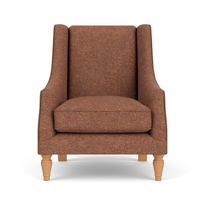 Armchair - Brick Marl - Aquaclean Oxford