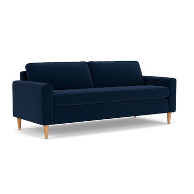 4 Seater - Deep blue - Matt Velvet