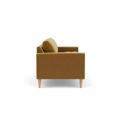 4 Seater - Mustard - Matt Velvet