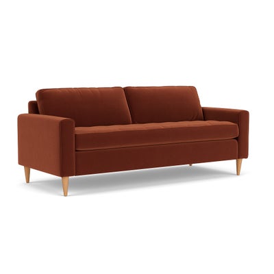 4 Seater - Brick - Matt Velvet