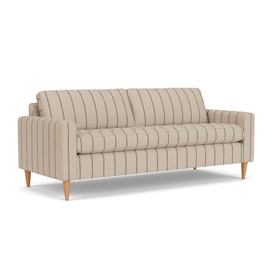 4 Seater - Charcoal - Compton Stripe