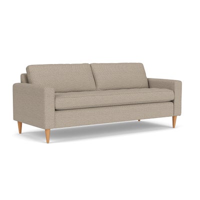 4 Seater - Natural - Herringbone Weave