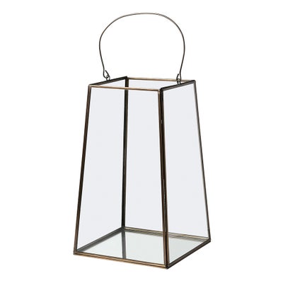 Deddington Antique Brass Lantern Large