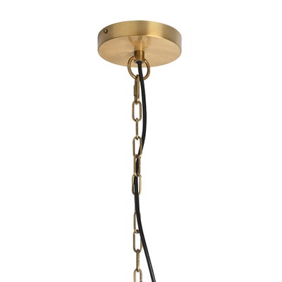 Isla Antique Brass Pendant