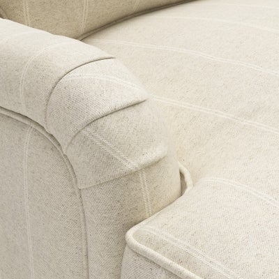 Corner Sofa - Natural - Compton Stripe