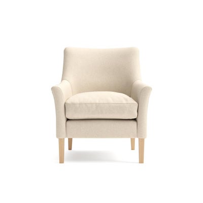 Armchair - Lily White - House Linen Mix