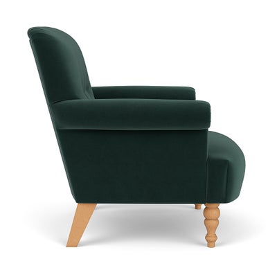 Armchair - Lake - Matt Velvet