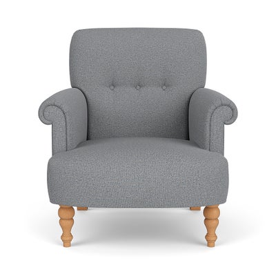 Armchair - Blue Marl - House Weave