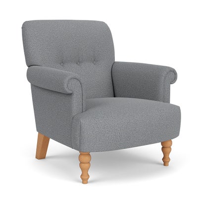 Armchair - Blue Marl - House Weave
