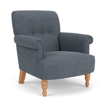 Armchair - Indigo - Rustic Weave