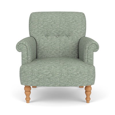 Armchair - Lake - Herringbone Weave
