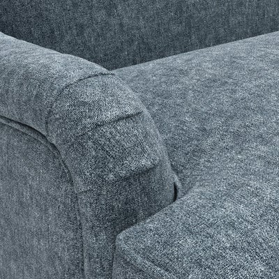 3 Seater - Mid Blue - Aquaclean Oxford