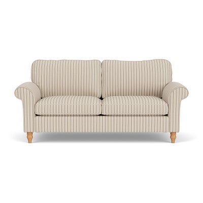 3 Seater Sofa - Sage - Kingham Stripe