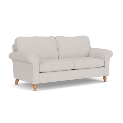 3 Seater - Soft White - Luxury Italian Linen