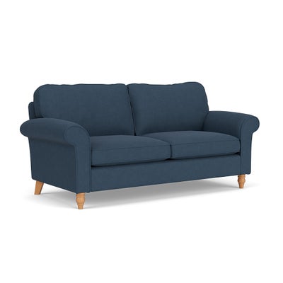 3 Seater - Indigo - House Linen Mix