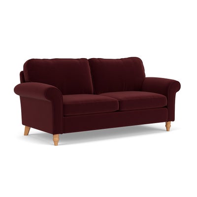 3 Seater - Dark Rosehip - Matt Velvet