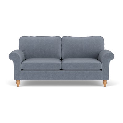 3 Seater - Navy - Eco Herringbone