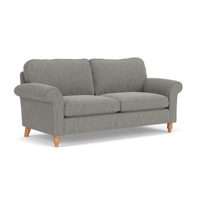 3 Seater - Grey Marl - Rustic Weave