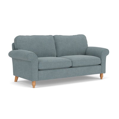 3 Seater - Teal Marl - Rustic Weave