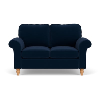 2 Seater - Deep blue - Matt Velvet