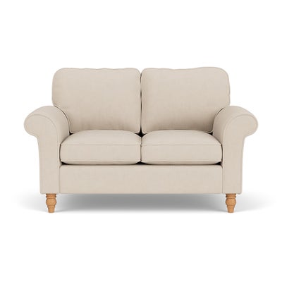 2 Seater - Lily White - House Linen Mix