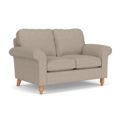 2 Seater - Natural - Herringbone Weave