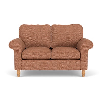 2 Seater - Brick - Herringbone Weave