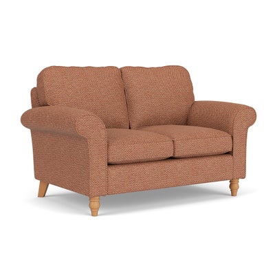 2 Seater - Brick - Herringbone Weave