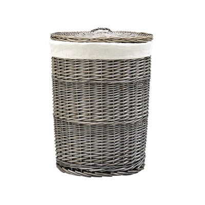 Large Lined Laundry Basket