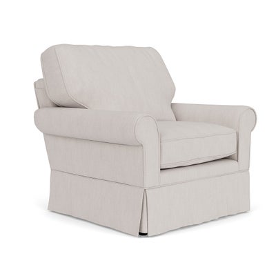 Armchair - Soft White - Luxury Italian Linen