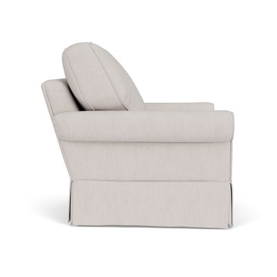 Armchair - Soft White - Luxury Italian Linen